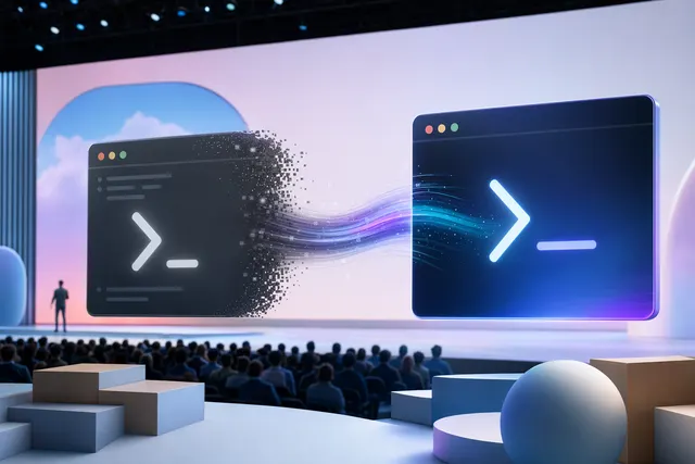 Illustration representing Google Antigravity CLI replacing Gemini CLI in AI developer workflows
