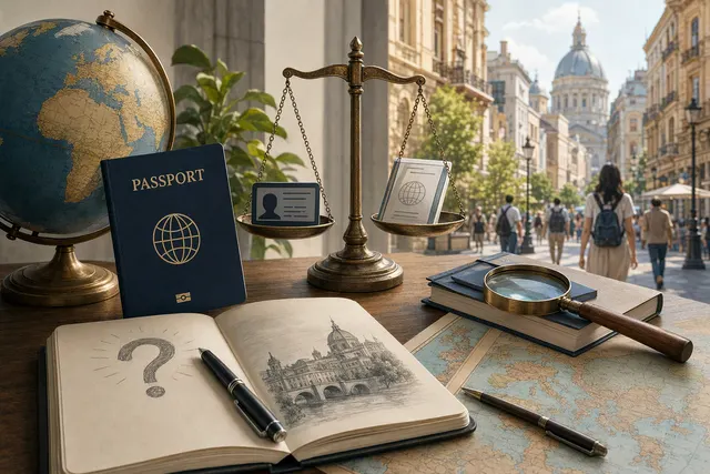 Travel documents for sightseeing in China