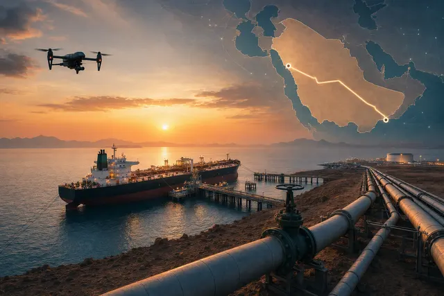 How did Saudi Arabia resume crude exports from Yanbu after drone strikes shut the East West Pipeline for 17 days, what capacity remains unav