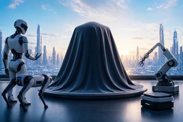 Conceptual illustration of Alibaba Qwen AI announcement ahead of the 2026 Alibaba Cloud Summit