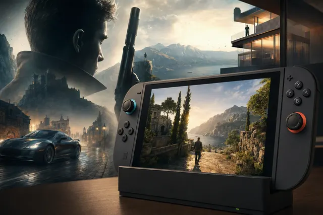 Editorial illustration for 007 First Light on Nintendo Switch 2