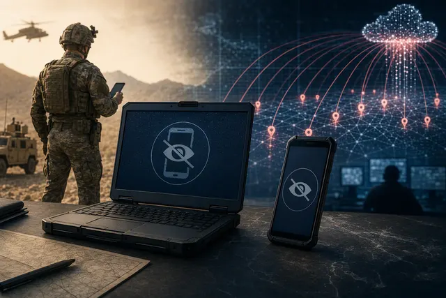 How and why have U.S. military branches disabled advertising identifiers on government issued phones and computers after adversaries used co