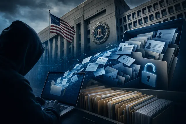 What did ShinyHunters claim to have stolen in its reported breach of FBIjobs.gov and other FBI systems, what psychiatric, medical, and perso