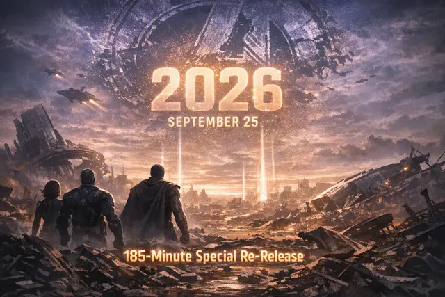 AI-generated editorial illustration for the Avengers: Endgame Encore theatrical re-release
