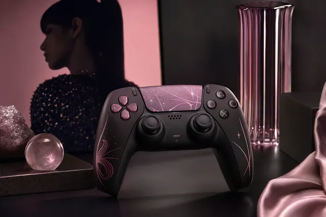 Editorial illustration for the LISA and PlayStation limited-edition DualSense controller collaboration