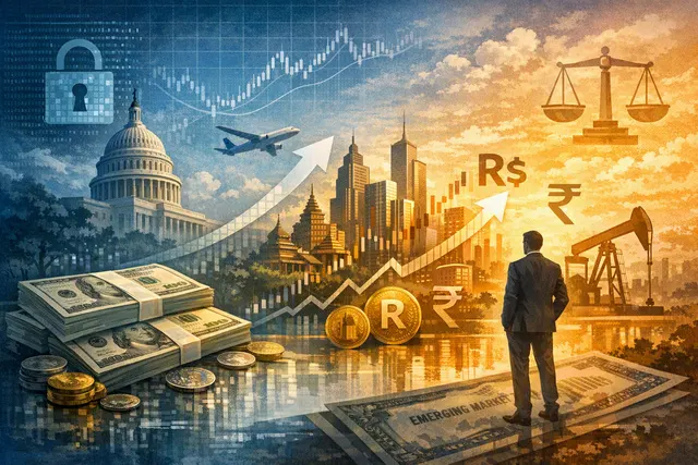 How have dollar funded carry trades—borrowing cheaply in US dollars to invest in higher yielding emerging market currencies and bonds—perfor
