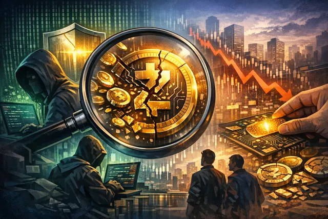Visual representation of the Zcash Orchard zero-knowledge proof bug, depicting fractured cryptographic shields and a hidden counterfeiting vulnerability at the heart of a privacy-f