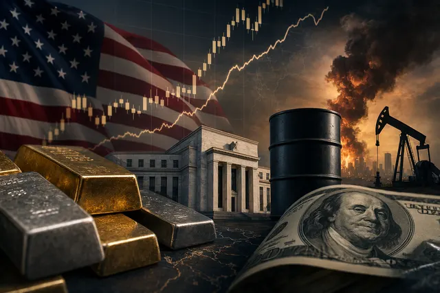 Gold and silver prices falling as U.S. dollar and Treasury yields rise