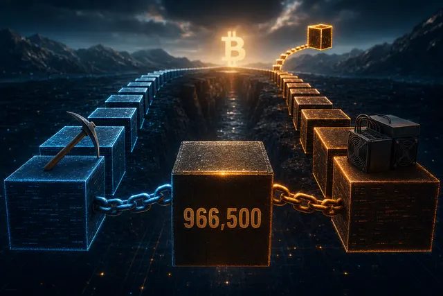 Illustration of Bitcoin blockchain branches competing before one chain becomes canonical