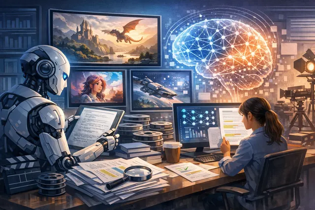Netflix generative AI production pipeline visual