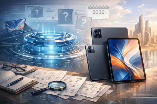 Concept illustration of the rumored Xiaomi Pad 9, Pad 9 Pro and Pad 9 Pro Max tablet lineup