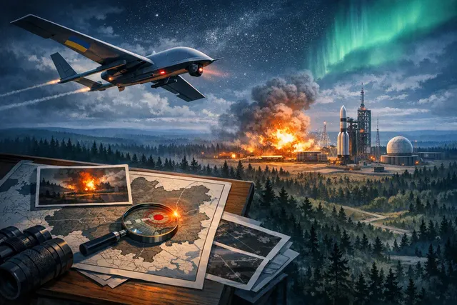 What is known about the reported August 23 Ukrainian drone strike in Russia’s Arkhangelsk region—described as the deepest documented Ukraini