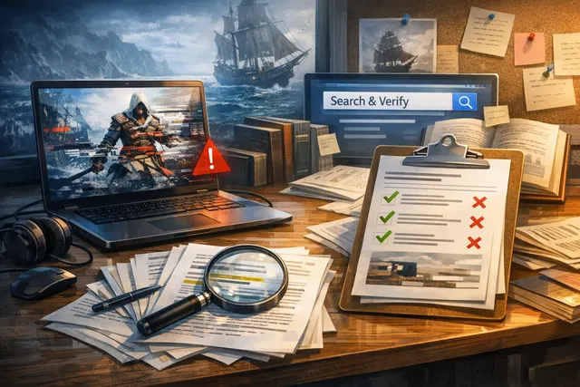 Assassin's Creed Black Flag Resynced gameplay scene with Edward Kenway on a ship at sea