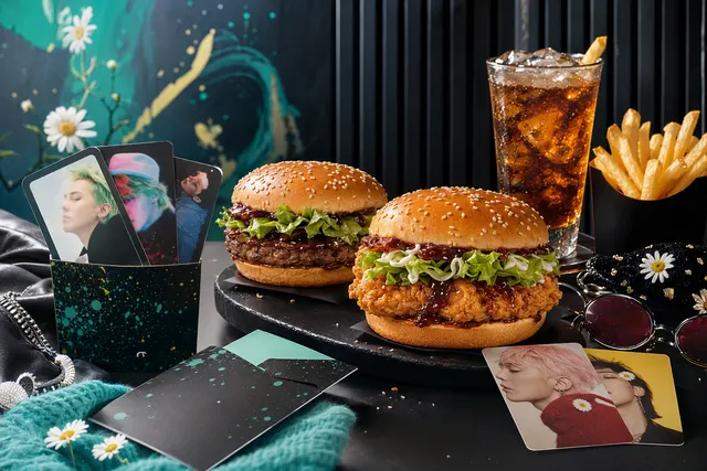 AI-generated editorial illustration for McDonald’s Singapore’s G-Dragon collaboration