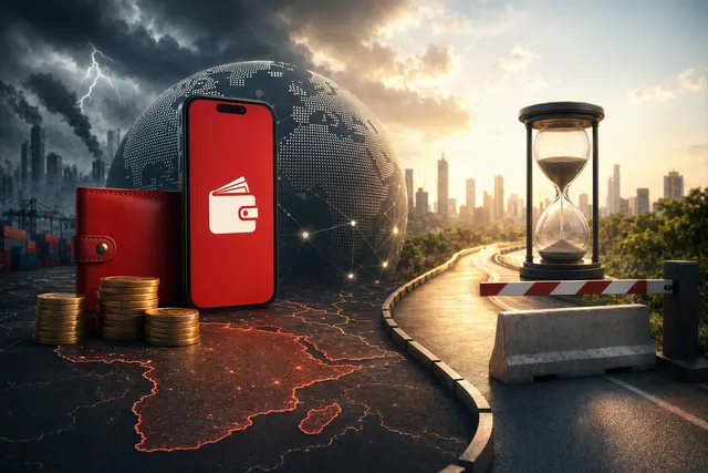 Illustration of Airtel Money, mobile payments and IPO market volatility in Africa
