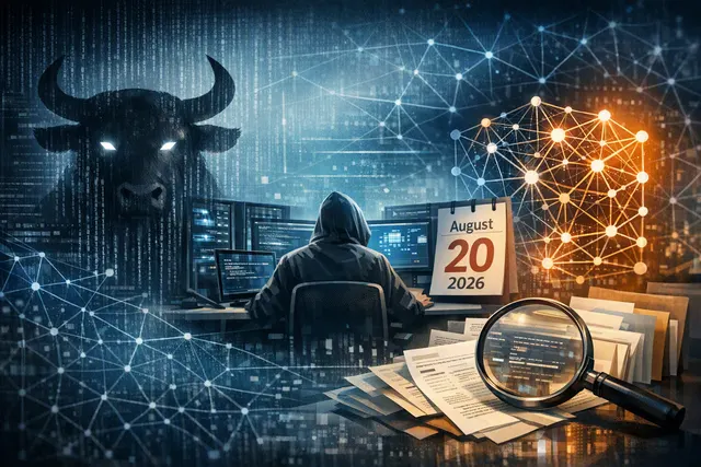 Abstract editorial illustration of the anonymous Ox Alpha AI model becoming Z.ai's GLM-5.3-Flash