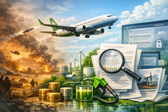 Search & fact check with cited sources for How has the U.S. Iran war since late February 2026 affected the competitiveness of sustainable av