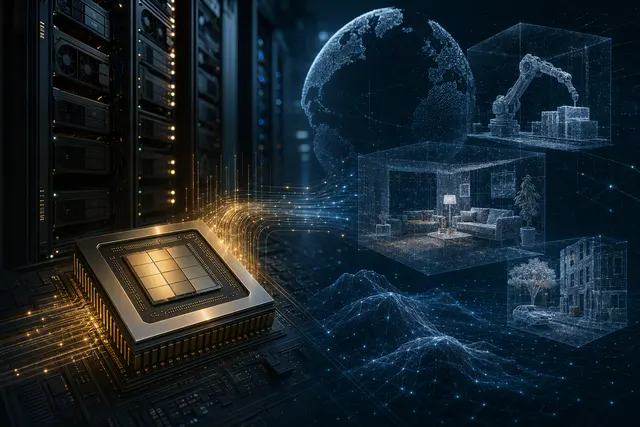 Illustrative image for AMD’s proposed acquisition of World Labs and its spatial AI research