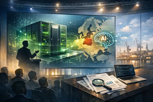 NVIDIA AI supercomputing announcement at ISC High Performance 2026 in Hamburg, featuring the Vera Rubin NVL72 rack-scale system and 35 new AI supercomputers across Europe