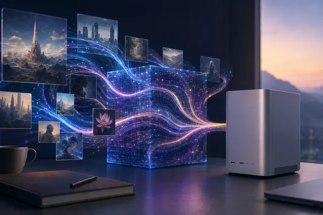 Illustration representing Meta’s Muse Spark Open AI model and local Mac Studio deployment