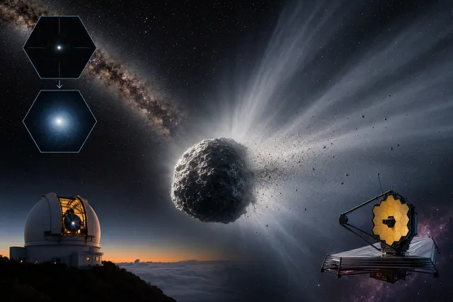 How did observations by the James Webb Space Telescope and Gemini North capture centaur 450P/LONEOS actively developing a gas and dust coma