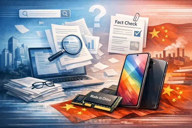 Conceptual image of Samsung Galaxy A series smartphone with a memory chip background, representing the evaluation of Chinese DRAM components.
