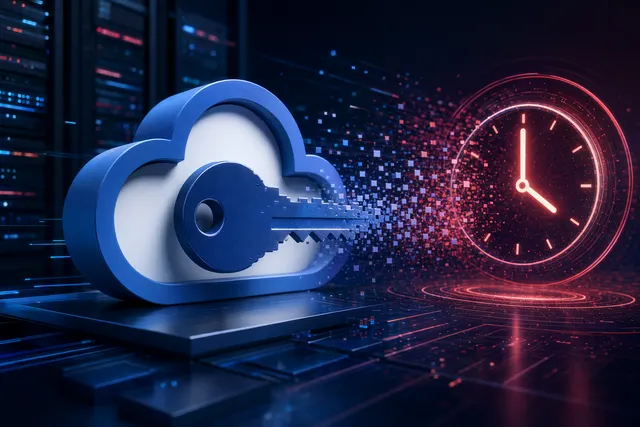 Illustration of a cloud API key continuing to authenticate requests after deletion