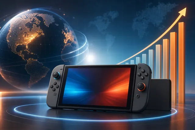 Nintendo Switch 2 dominating global console sales charts in April 2026