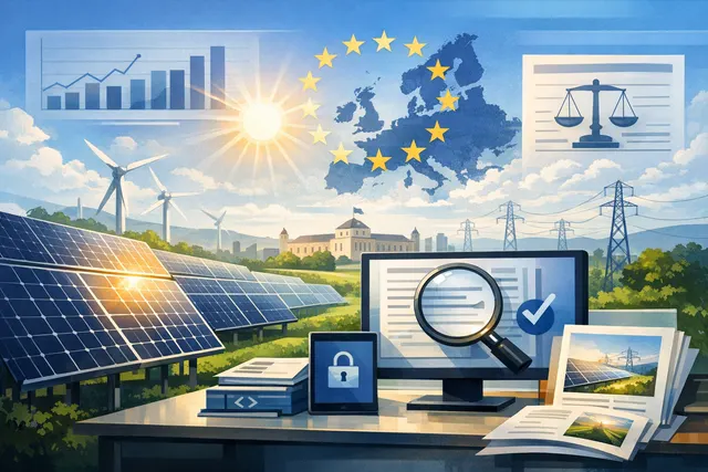 Search & fact check with cited sources for What milestones did solar power achieve in the European Union in June 2026, what factors drove it