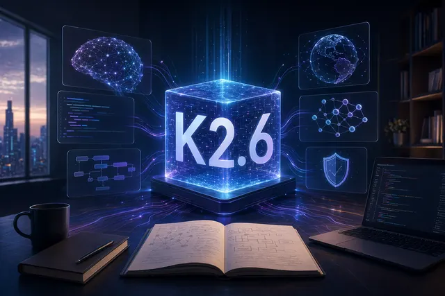 Minh họa Kimi K2.6 với các câu hỏi về API, chạy local, benchmark và triển khai