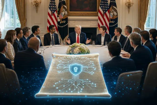 What happened at President Donald Trump’s September 29, 2026, White House meeting with tech executives, who attended, what voluntary AI safe