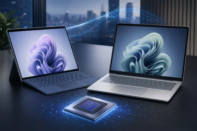 Microsoft Surface Pro and Surface Laptop for Business with Intel Core Ultra Series 3 processors