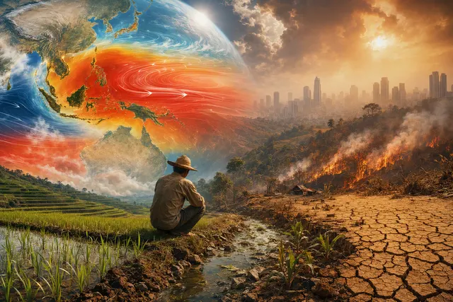How is the potentially record breaking El Niño—forecast by NOAA to have a 75% chance of exceeding all events since 1950, with anomalies abov