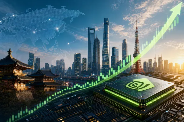 Asian stock market rally driven by AI chip stocks and Nvidia earnings