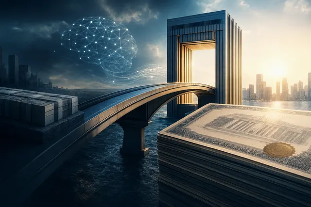 Illustration of SoftBank financing its OpenAI investment through a bond sale