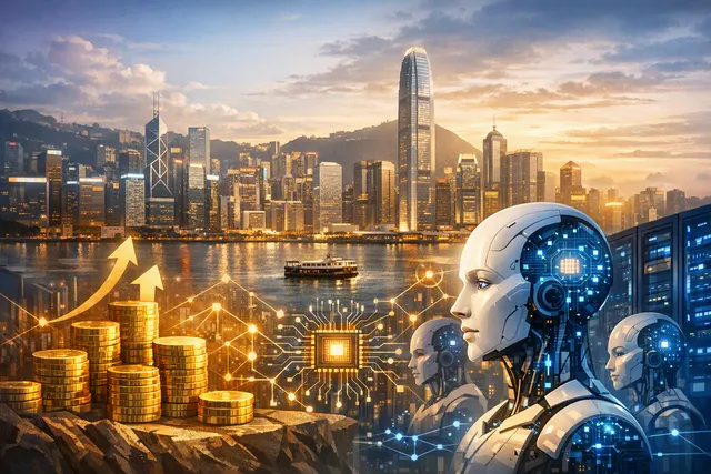 Illustration of Alibaba’s artificial intelligence investment and full-stack AI infrastructure strategy
