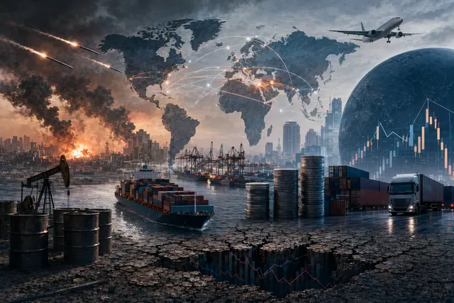 Global trade and energy markets disrupted by conflict around the Strait of Hormuz