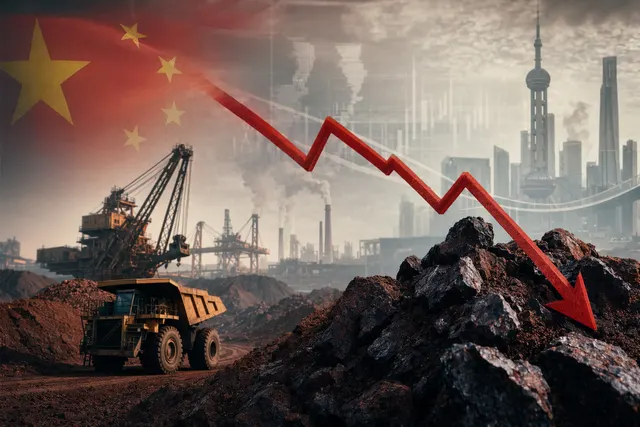 Iron ore mining and steel industry linked to China economic slowdown