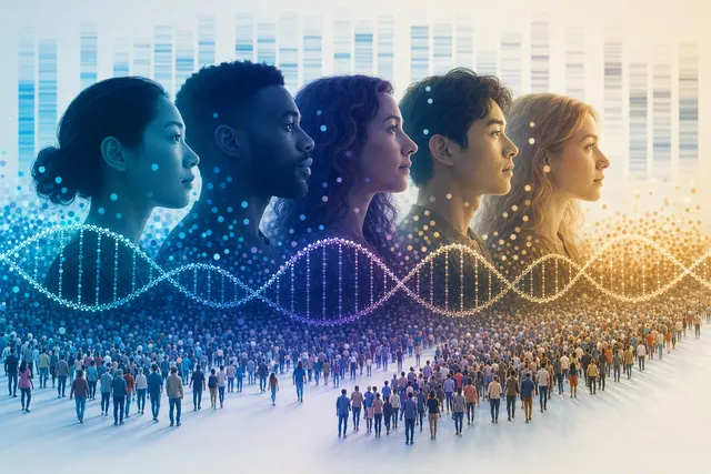 What did the largest ever genetic study of personality—combining Big Five questionnaire and DNA data from about 1.14 million people across 4