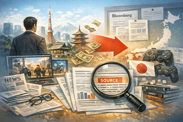 Tencent and Marvelous Inc. logos against a background representing AI and gaming investments