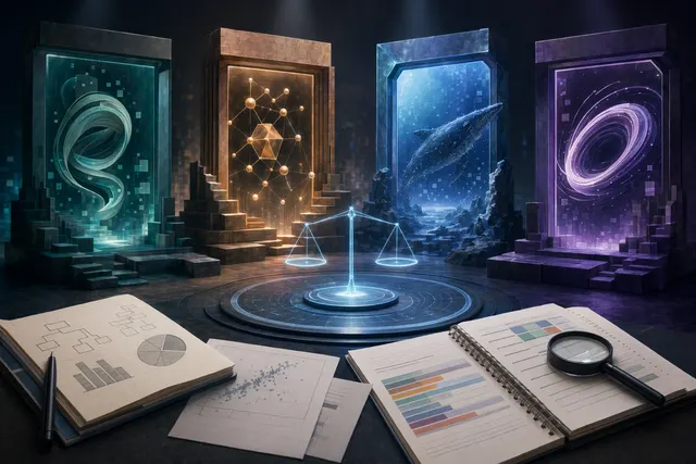 ภาพประกอบการเปรียบเทียบ benchmark ของ GPT-5.5, Claude Opus 4.7, DeepSeek V4 และ Kimi K2.6