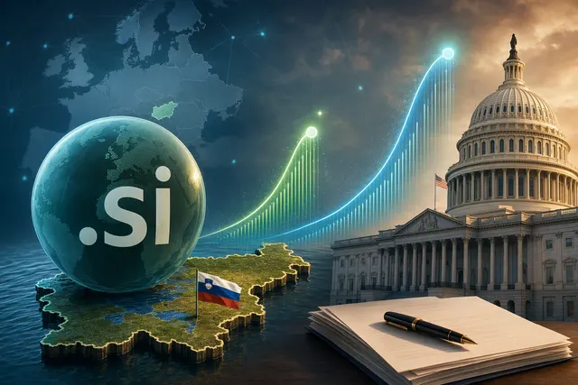 Illustrative image accompanying a report on the surge in Slovenia’s .si domain registrations