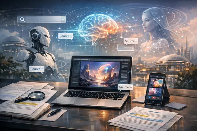 AI-generated editorial hero image representing Meta's July 2026 AI announcements including Muse Image, Muse Spark 1.1, the Iris chip, and Meta Compute cloud business