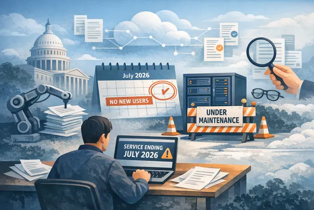 Amazon Mechanical Turk (MTurk) platform closing to new customers in July 2026, representing the end of an era for crowdsourced AI training and human microtask labor.