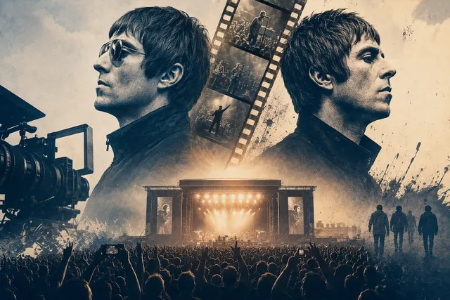 Editorial illustration for Oasis: Don’t Look Back in Anger, the Oasis Live ’25 reunion documentary