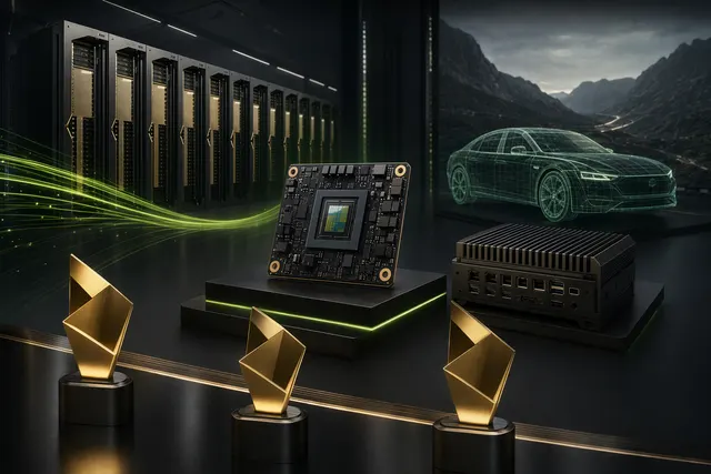 What technologies helped NVIDIA win four COMPUTEX 2026 Best Choice Awards, and how do the Jetson Thor edge AI module, the Vera Rubin NVL72 r