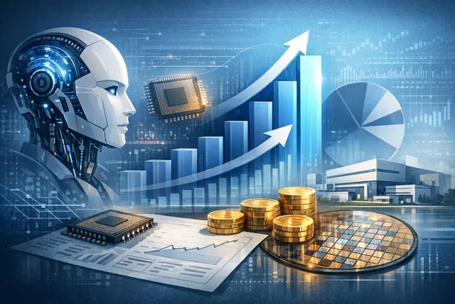 Samsung Electronics corporate logo and semiconductor memory chips representing the AI-driven Q2 2026 record profit