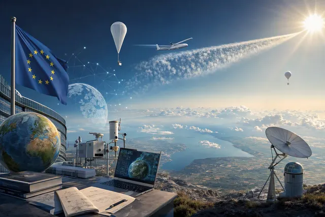 Illustrative image for an article about research into solar radiation modification monitoring