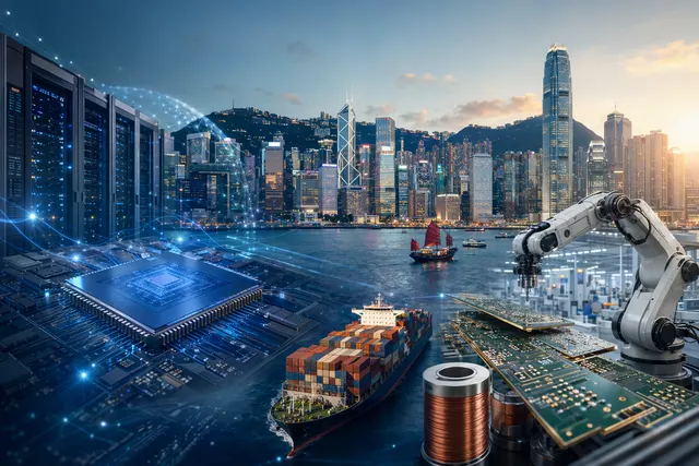 Illustration representing hedge fund investment ideas around AI infrastructure, chips, and data centers