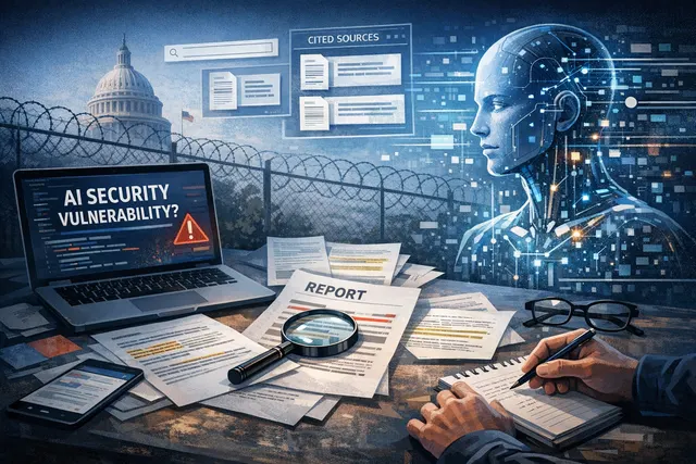 Digital illustration of a symbolic link chain breaking through a security firewall, representing the Claude Code symlink-based silent exfiltration vulnerability disclosed by Tego A